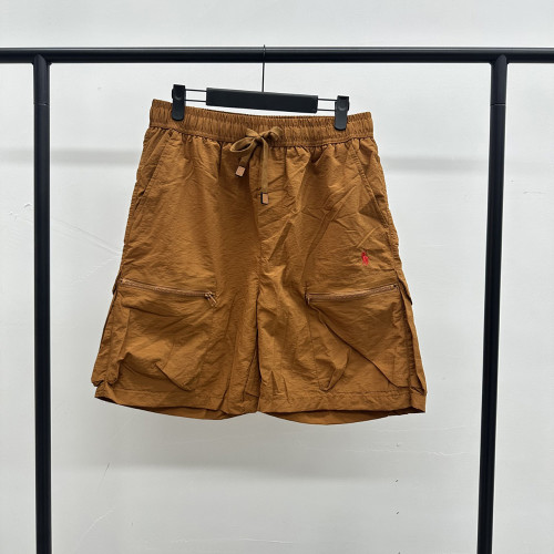 Men Lightweight Cargo Shorts Quick Dry Beach Shorts Swim Trunks Elastic Waist Bottoms Pants Unisex