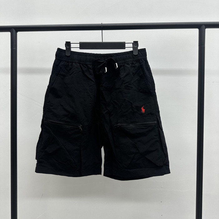 Men Lightweight Cargo Shorts Quick Dry Beach Shorts Swim Trunks Elastic Waist Bottoms Pants Unisex