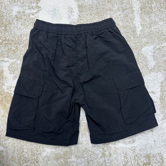 Men Lightweight Cargo Shorts Quick Dry Beach Shorts Swim Trunks Elastic Waist Bottoms Pants Unisex