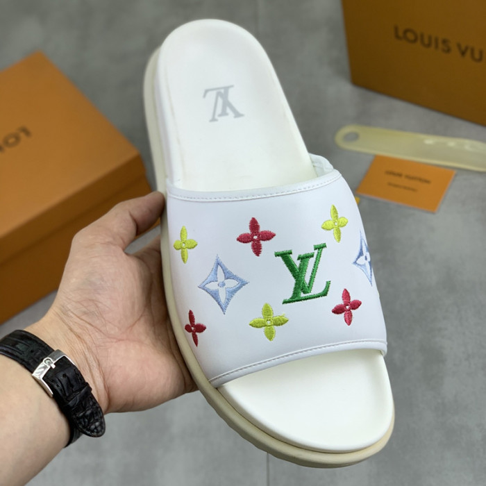 Men Women Slides Slip On Slippers Mules Sandals Casual Shoes Sole Unisex  38-44