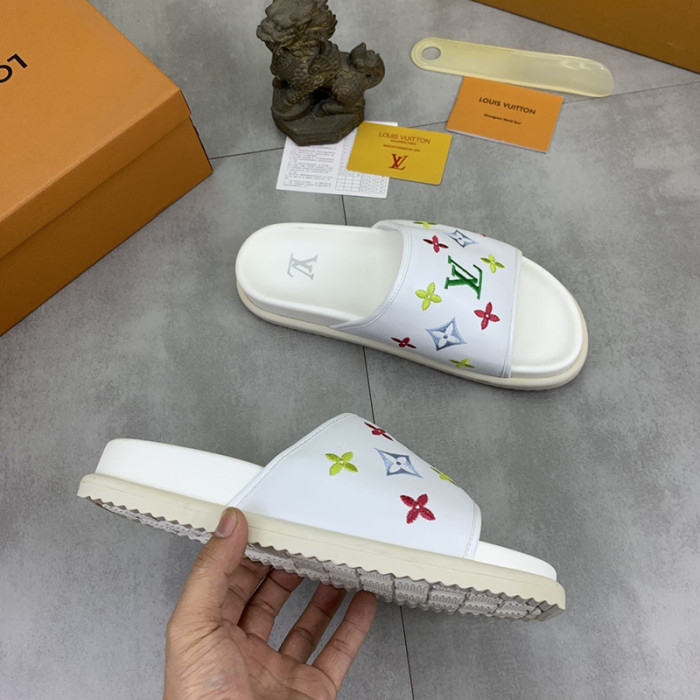 Men Women Slides Slip On Slippers Mules Sandals Casual Shoes Sole Unisex  38-44