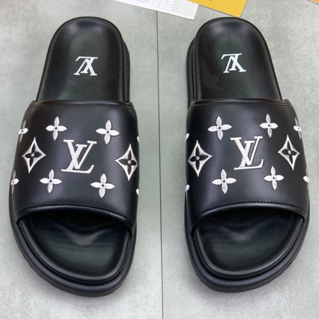 Men Women Slides Slip On Slippers Mules Sandals Casual Shoes Sole Unisex 38-44