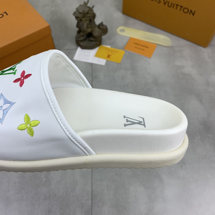 Men Women Slides Slip On Slippers Mules Sandals Casual Shoes Sole Unisex  38-44