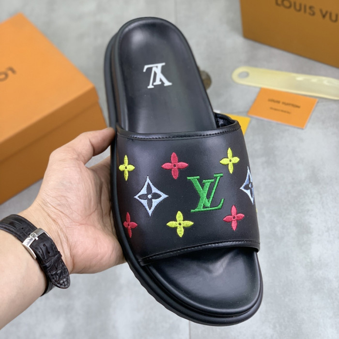 Men Women Slides Slip On Slippers Mules Sandals Casual Shoes Sole Unisex  38-44