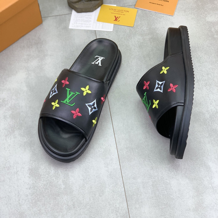 Men Women Slides Slip On Slippers Mules Sandals Casual Shoes Sole Unisex  38-44