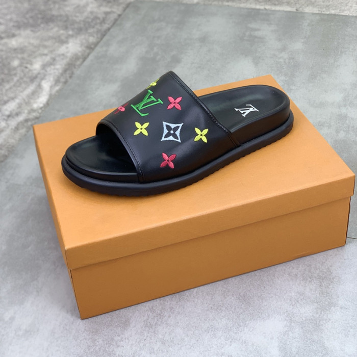 Men Women Slides Slip On Slippers Mules Sandals Casual Shoes Sole Unisex  38-44