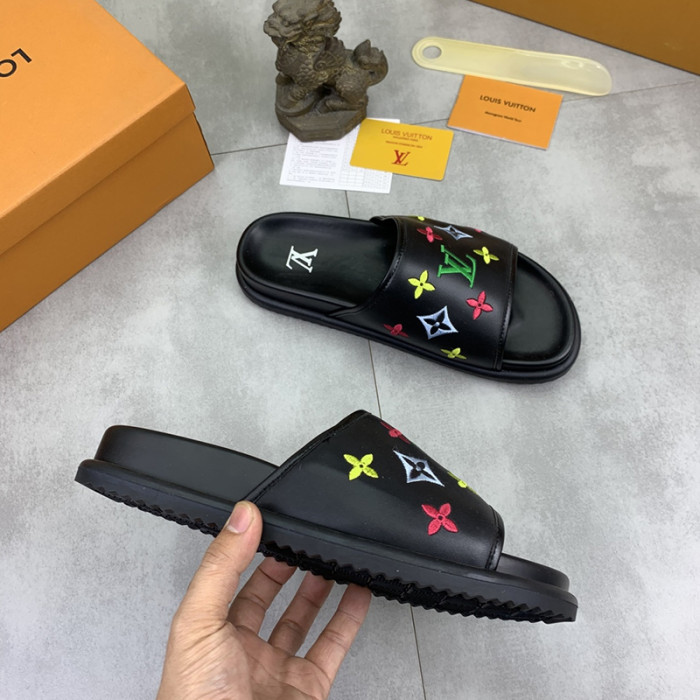 Men Women Slides Slip On Slippers Mules Sandals Casual Shoes Sole Unisex  38-44