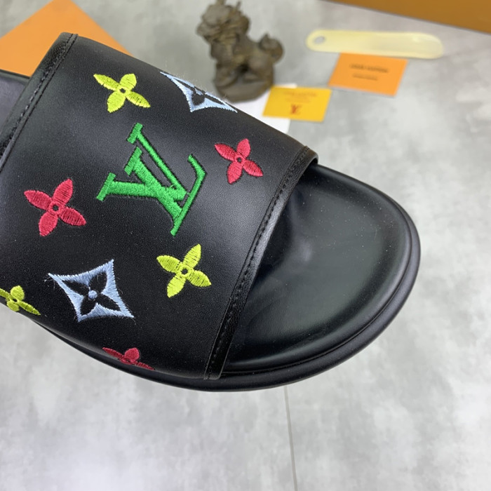 Men Women Slides Slip On Slippers Mules Sandals Casual Shoes Sole Unisex  38-44