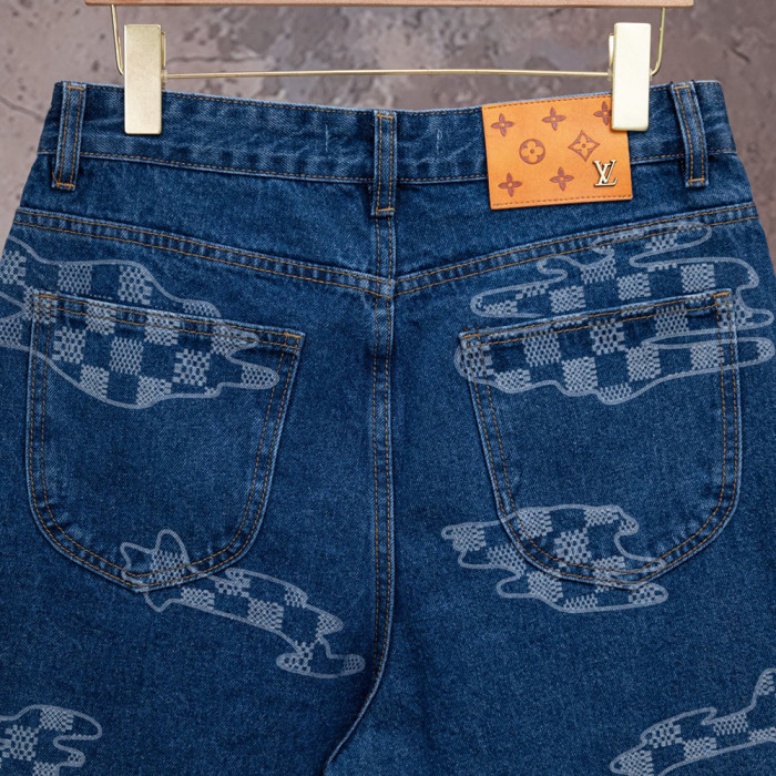 Men Women Denim Shorts Streetwear Bottoms Half Pants Jeans Shorts Unisex