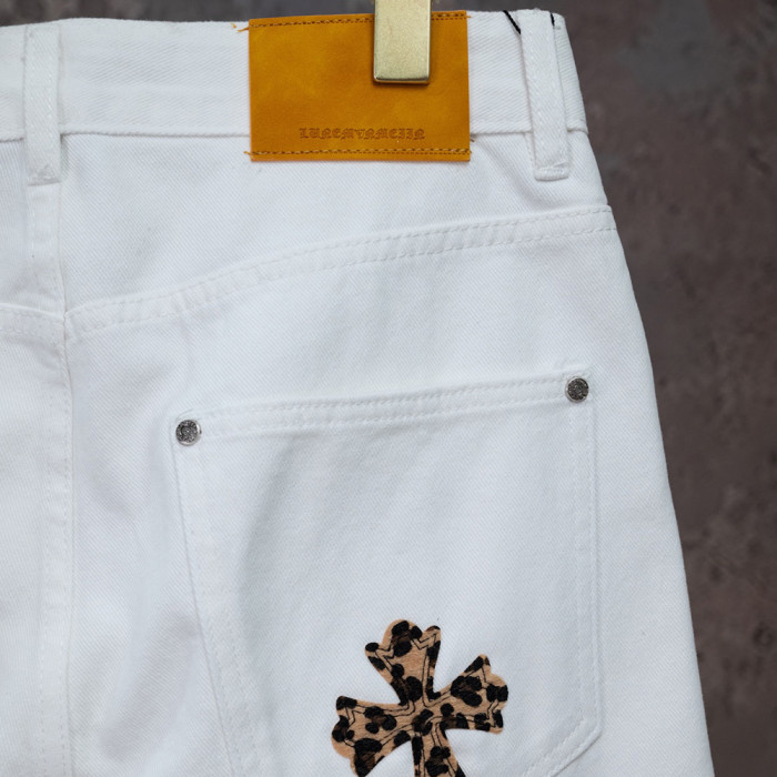 Men Women Denim Shorts Streetwear Bottoms Half Pants Jeans Shorts Unisex