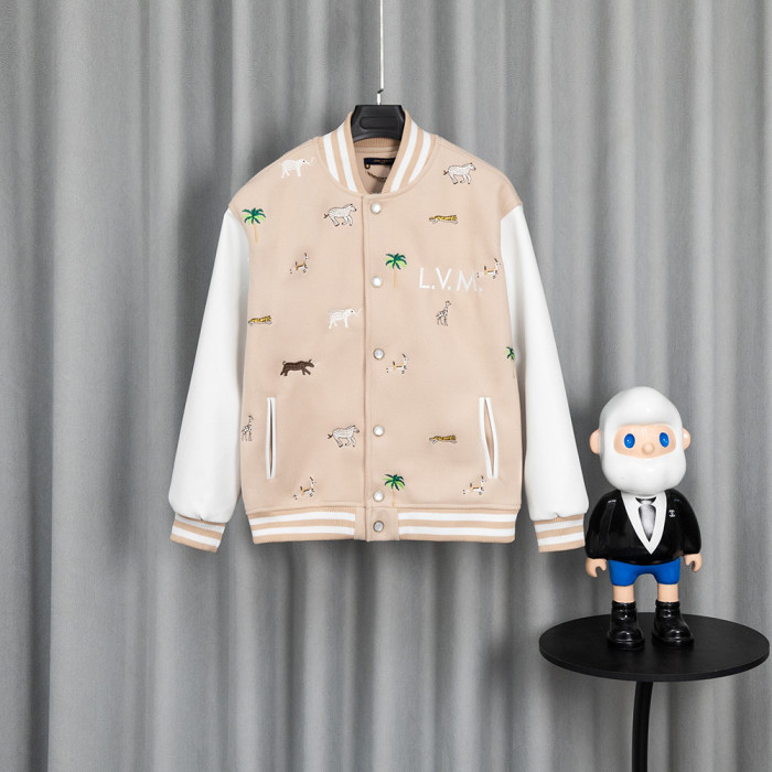 Men Long Sleeve Baseball Jackets Leather Jersey Tops Women Tracksuit