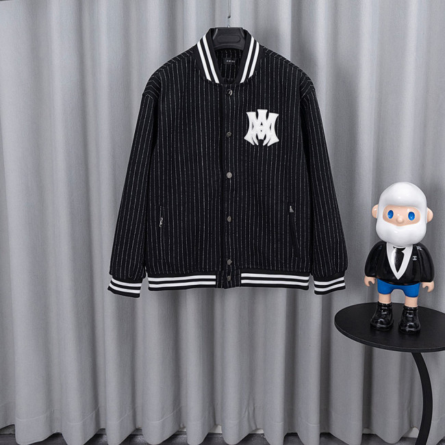 Men Long Sleeve Baseball Jackets Leather Jersey Tops Women Tracksuit