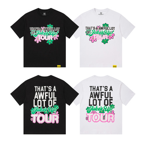 Summer Men Women Short Sleeve T-shirt Tee Pullover Tops Unisex Sweatshirt
