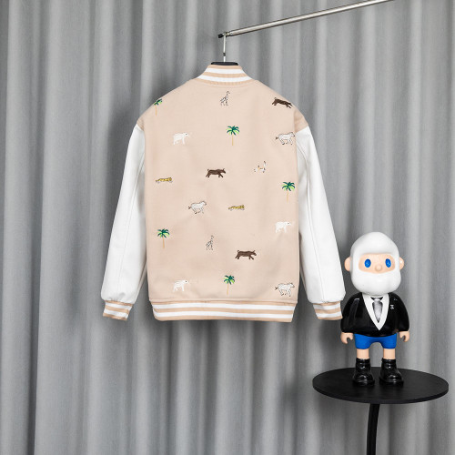 Men Long Sleeve Baseball Jackets Leather Jersey Tops Women Tracksuit