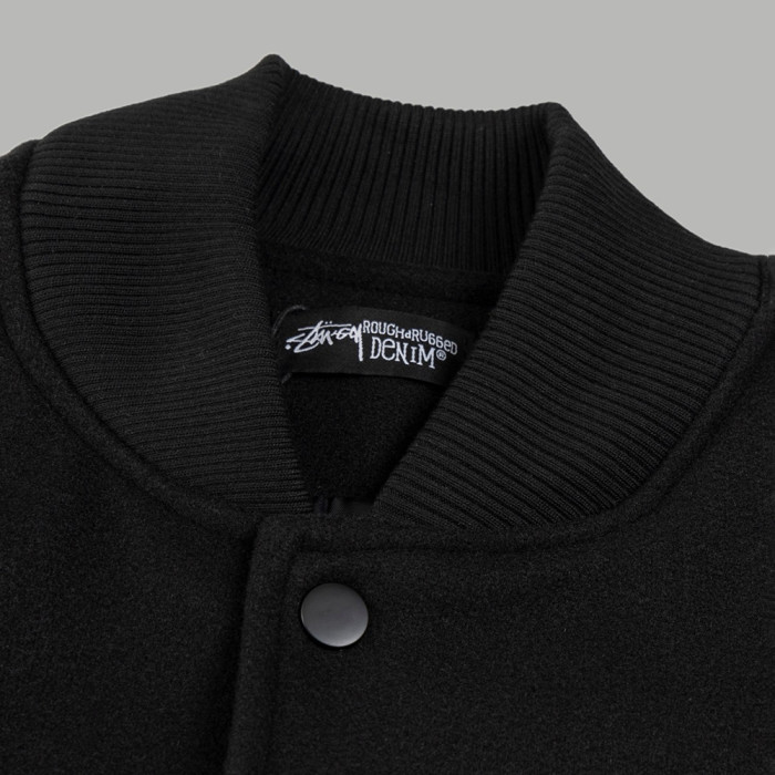 Men Long Sleeve Baseball Jackets Leather Jersey Tops Women Tracksuit