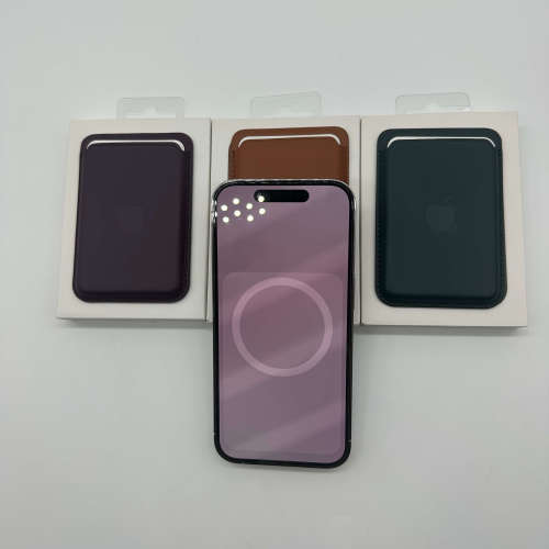 iPhone Leather Wallet with Magsafe