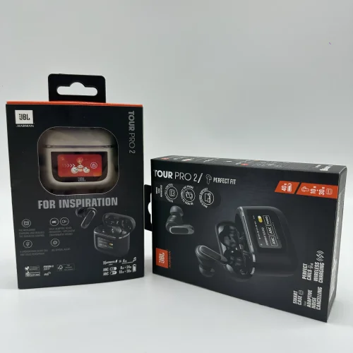 JBL Tour Pro 2 true wireless noise cancelling earbuds