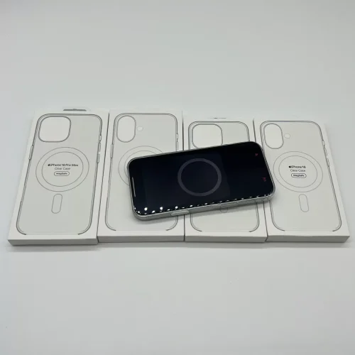 Wallet Chip iPhone 16 Pro Max Clear Case with MagSafe（Smart Button）