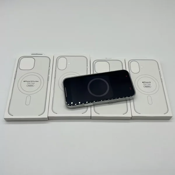 Wallet Chip iPhone 16 Pro Max Clear Case with MagSafe（Smart Button）