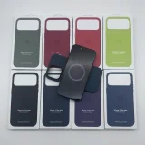 Wallet Chip iPhone 17 Pro Max Silicone Case with MagSafe（Smart Button）