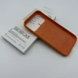 Wallet Chip iPhone 17 Pro Max Silicone Case with MagSafe（Smart Button）