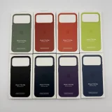 Wallet Chip iPhone 17 Pro Max Silicone Case with MagSafe（Smart Button）